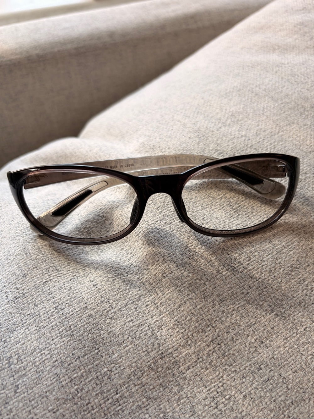 Maui Jim Frames Eyeglasses Brown Gray Unisex made in Japan